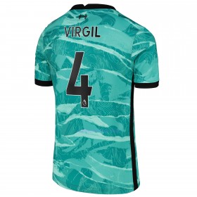 Maillot de Foot Liverpool Virgil Van Dijk 4 Extérieur 2020-21